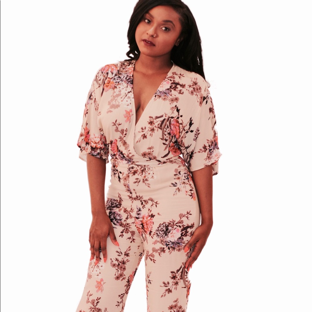 Floral Print Jumper